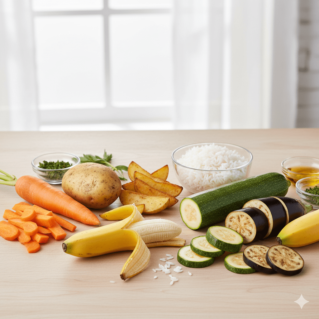 EJEMPLO ALIMENTOS RECOMENDADOS DETA FODMAP