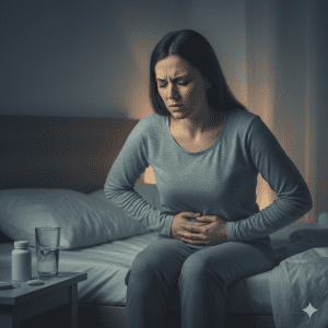 mujer dolor abdominal